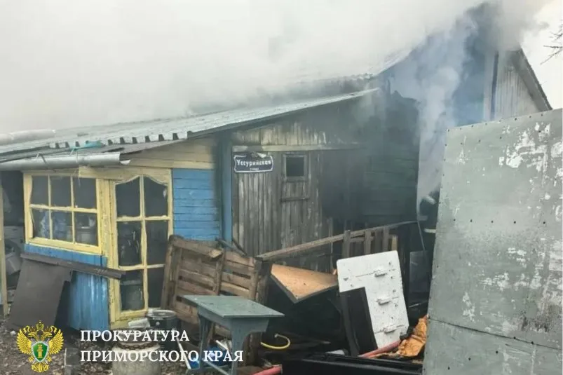 В Михайловке при пожаре погиб двухлетний ребёнок